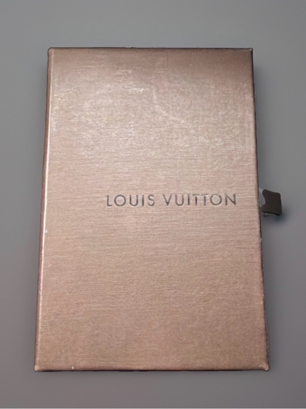 Louis Vuitton Box Empty Measurements 5.5 inches x 3.5 inches x 1 inch